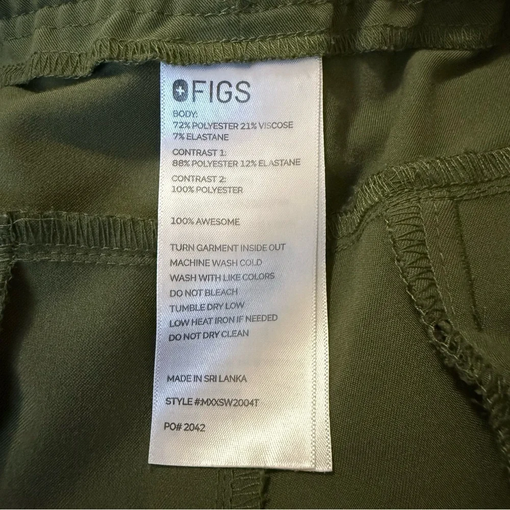 FIGS Tansen Jogger Scrub Pants in Spruce Size XXL/T